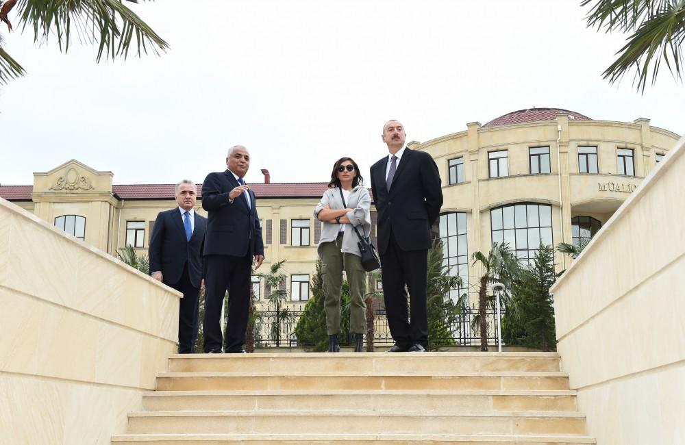 Prezident İlham Əliyev və birinci xanım Mehriban Əliyeva Quba rayonuna səfər ediblər - YENİLƏNİB - FOTO