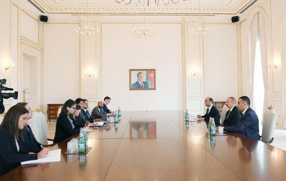 Prezident İlham Əliyev: "İqtisadi sahədə İtaliya Azərbaycan üçün birinci ticarət tərəfdaşıdır" - FOTO