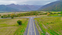 Mühüm turizm marşrutuna daxil olan Qax-Zaqatala yolu yenidən quruldu - FOTO