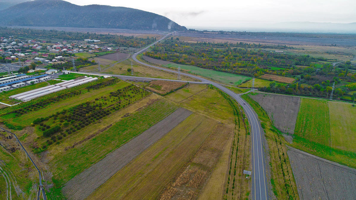 Mühüm turizm marşrutuna daxil olan Qax-Zaqatala yolu yenidən quruldu - FOTO