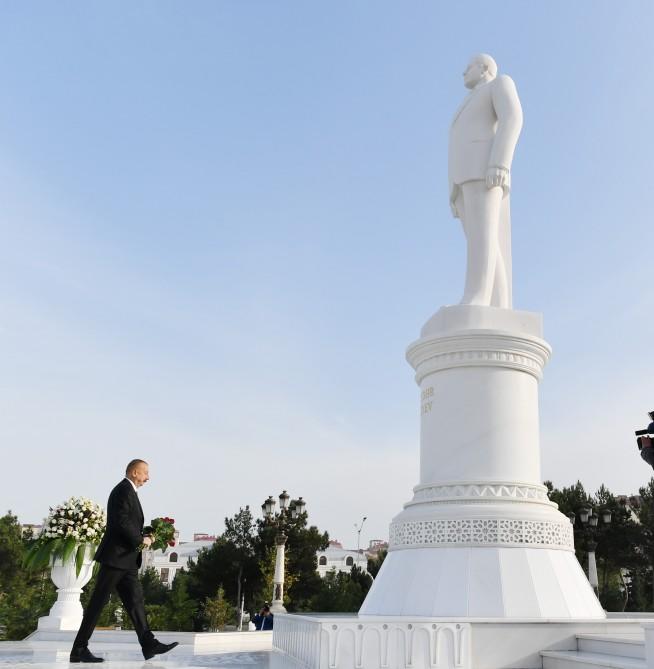 Prezident İlham Əliyev Sumqayıt şəhərinə səfər edib - YENİLƏNİB - FOTO