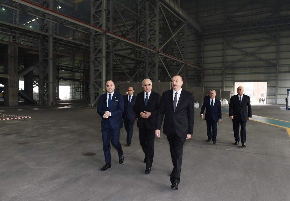 Prezident İlham Əliyev Sumqayıt şəhərinə səfər edib - YENİLƏNİB - FOTO