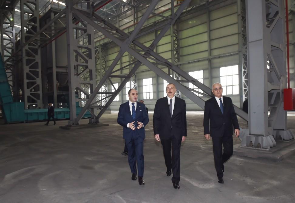 Prezident İlham Əliyev Sumqayıt şəhərinə səfər edib - YENİLƏNİB - FOTO
