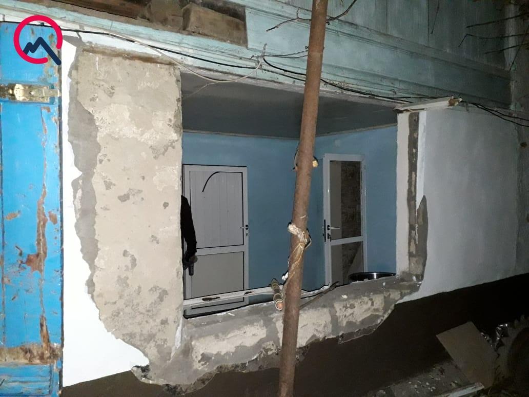Xudatda qaz sızması nəticəsində partlayış baş verib: yaralılar var - FOTO