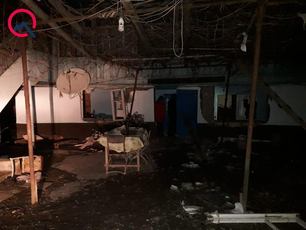 Xudatda qaz sızması nəticəsində partlayış baş verib: yaralılar var - FOTO