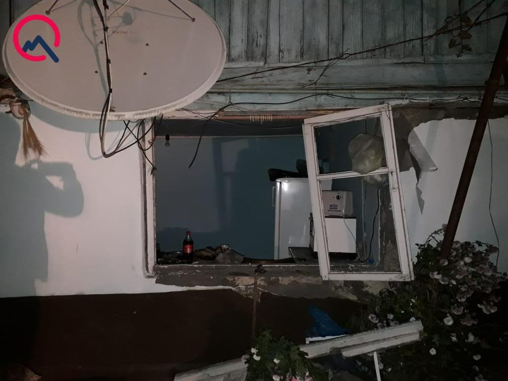 Xudatda qaz sızması nəticəsində partlayış baş verib: yaralılar var - FOTO