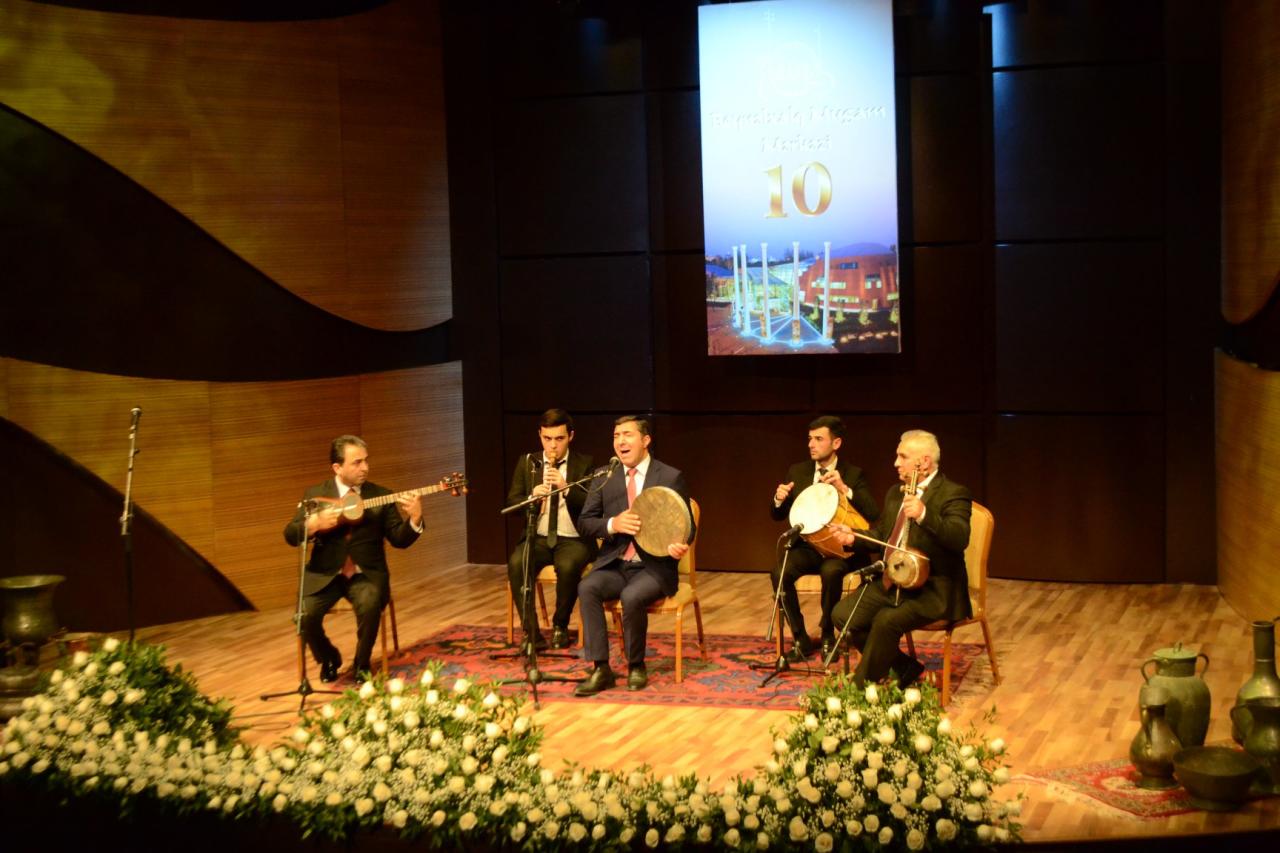 Beynəlxalq Muğam Mərkəzi fəaliyyətinin 10 illiyini qeyd etdi - Təntənəli tədbir - FOTO
