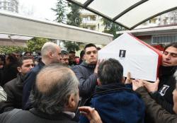 Vəfat edən aktyorun dəfnindən FOTOlar