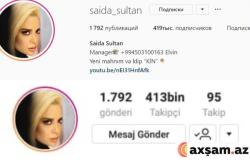İnstaqramdan məşhurlarımıza zərbə - Röya və Şəbnəm 100 min itirdi