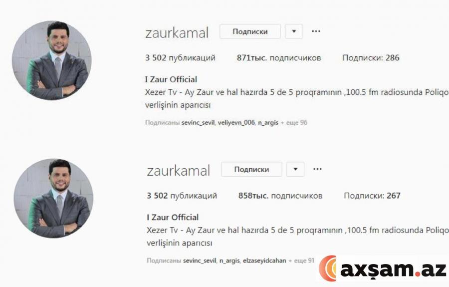 İnstaqramdan məşhurlarımıza zərbə - Röya və Şəbnəm 100 min itirdi