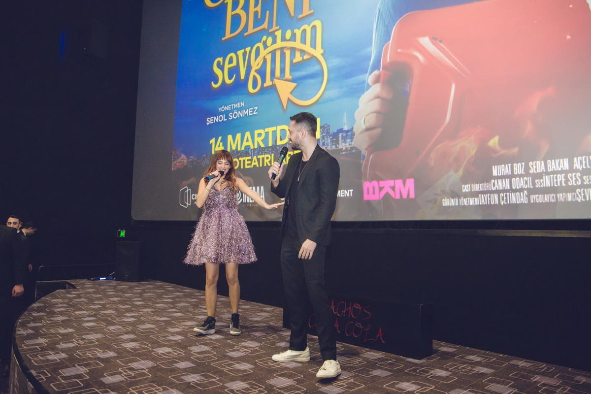 Murat Boz və Seda Bakan “CinemaPlus”da - VİDEO - FOTO