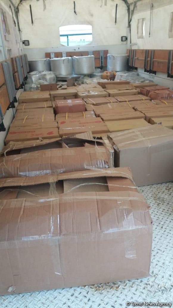 Azərbaycan Prezidentinin tapşırığı ilə İrana göndərilən humanitar yardımın SİYAHISI - FOTO