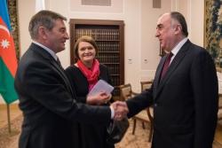 Elmar Məmmədyarov Polşa Seyminin marşalı ilə görüşüb - FOTO