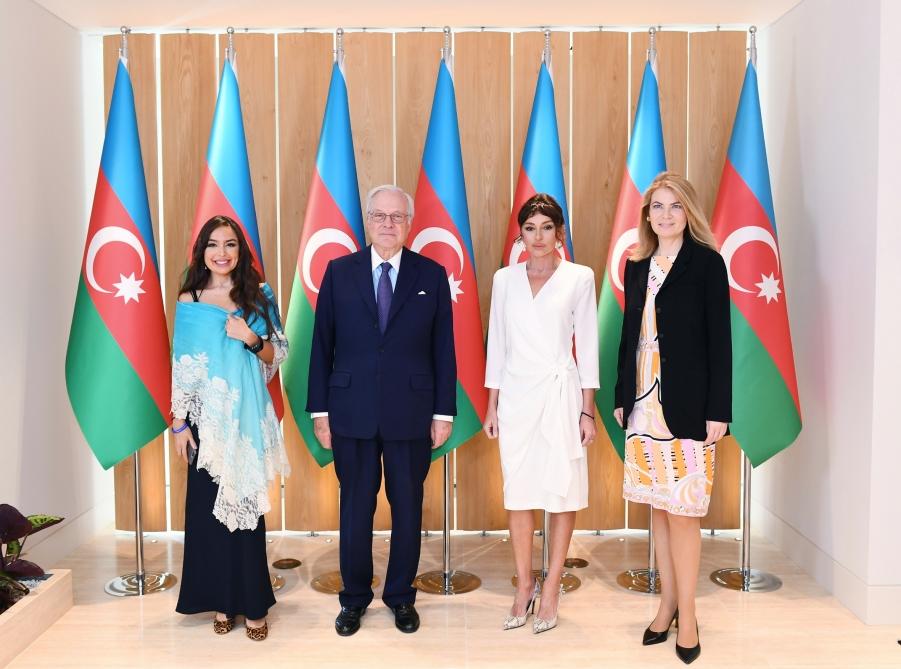 Birinci vitse-prezident Mehriban Əliyeva “Rothschild Global Financial Advisory” şirkətinin rəhbəri ilə görüşüb - FOTO