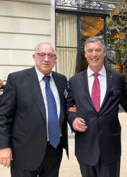 AZAL prezidenti Cahangir Əsgərov "Paris Air Show 2019" aviasalonunun işində iştirak edib - FOTO