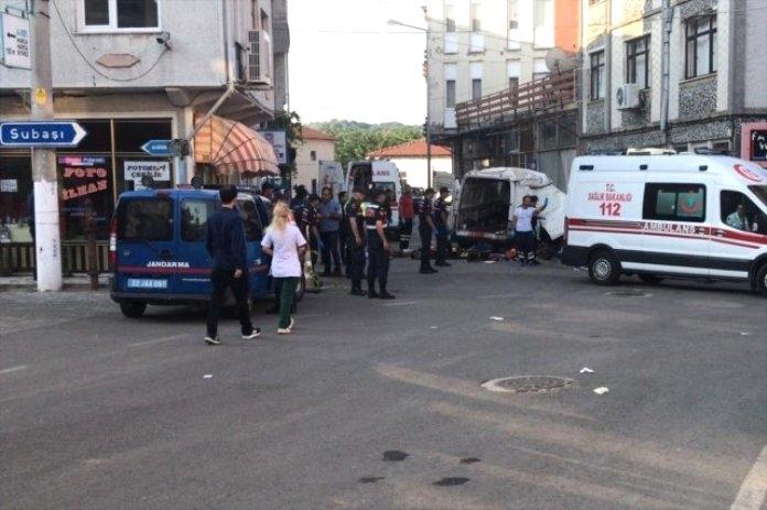 Türkiyədə ağır qəza: 10 ölü, xeyli yaralı var - FOTO