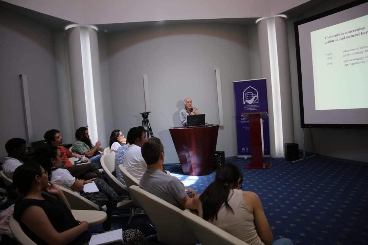 "Dünya irsi. Gənc Peşəkarlar Forumu" Qobustan qoruğunda davam edib - FOTO