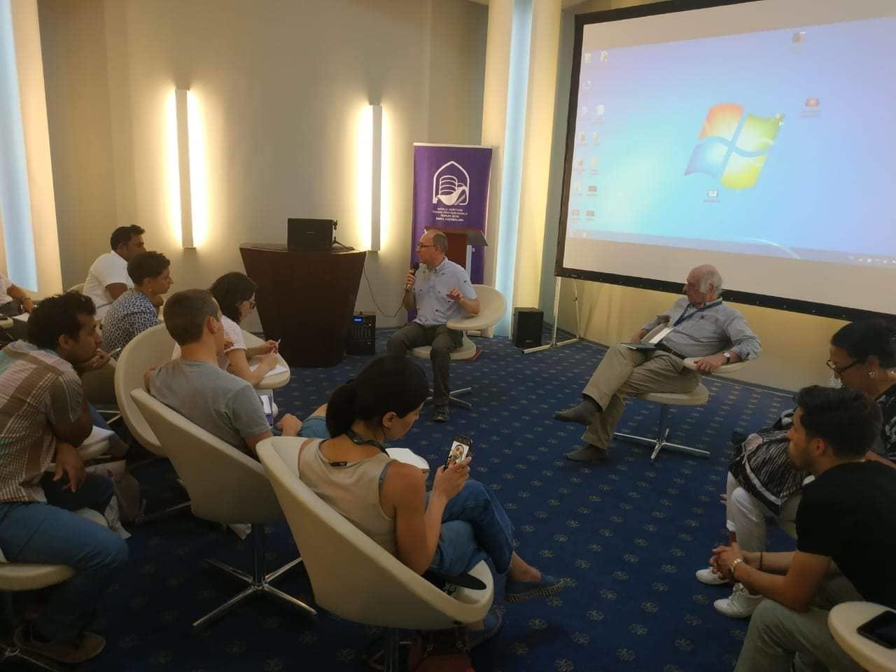 "Dünya irsi. Gənc Peşəkarlar Forumu" Qobustan qoruğunda davam edib - FOTO