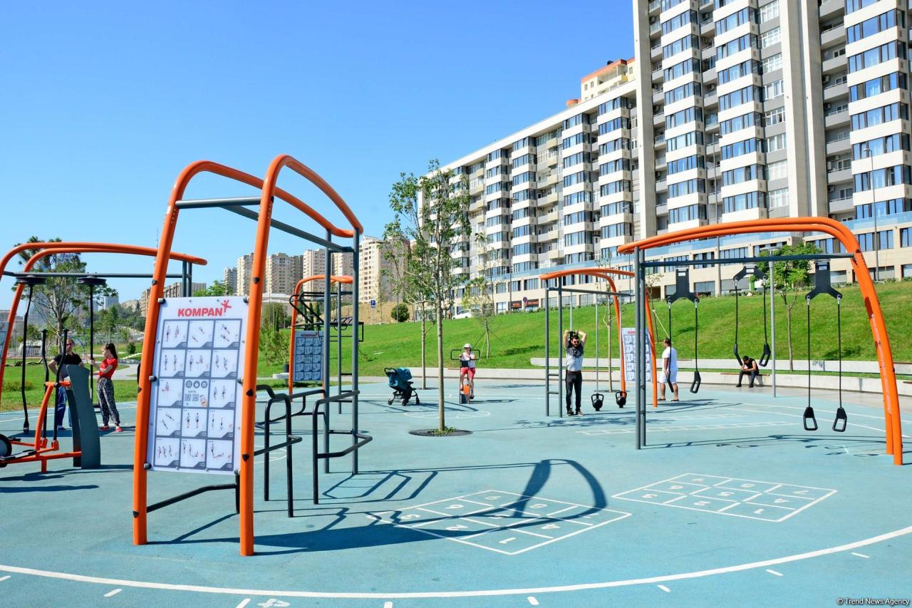 Bakının daha bir siması - Mərkəzi Park - FOTO