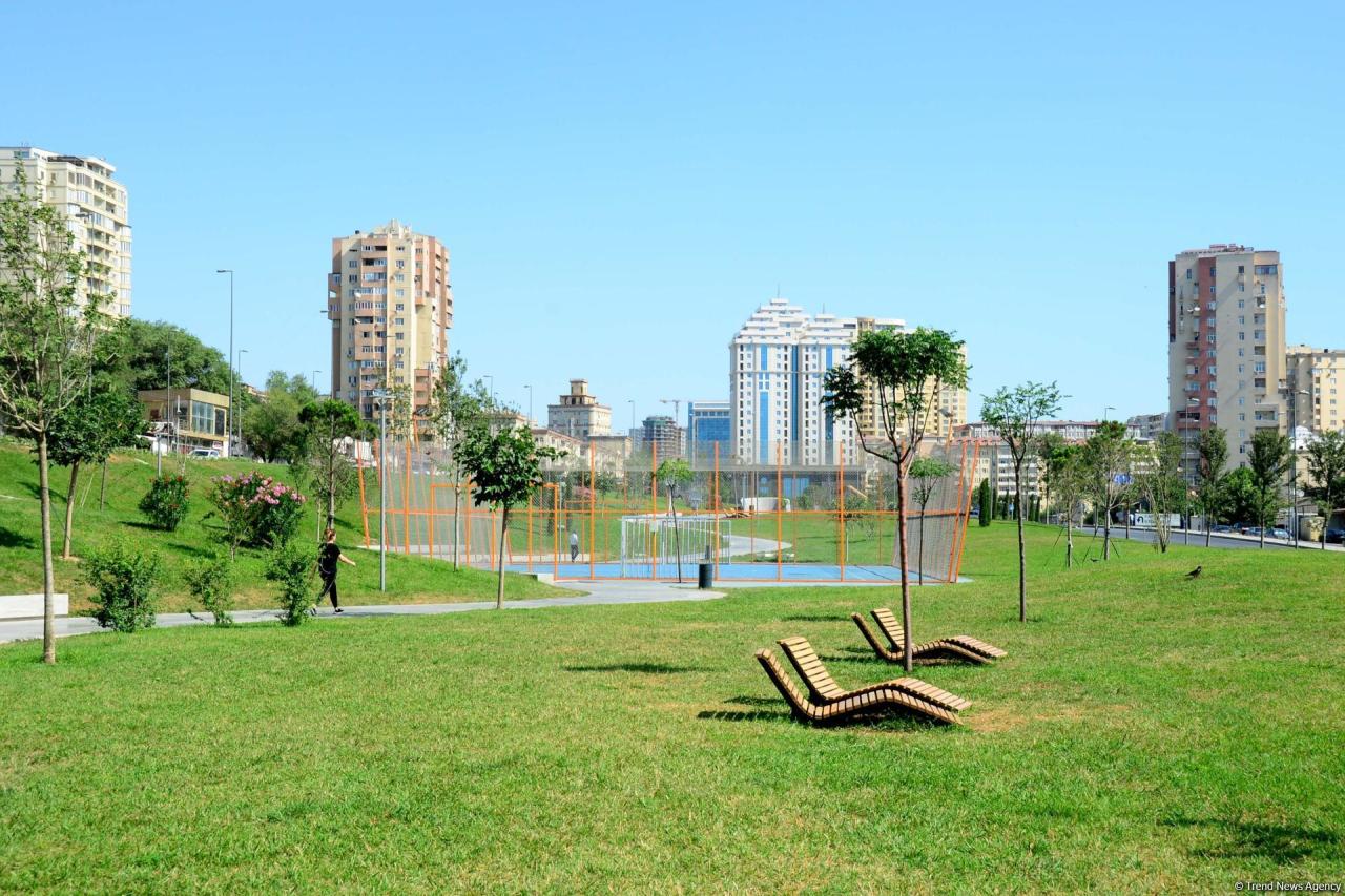 Bakının daha bir siması - Mərkəzi Park - FOTO
