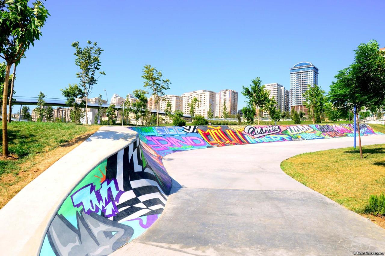 Bakının daha bir siması - Mərkəzi Park - FOTO