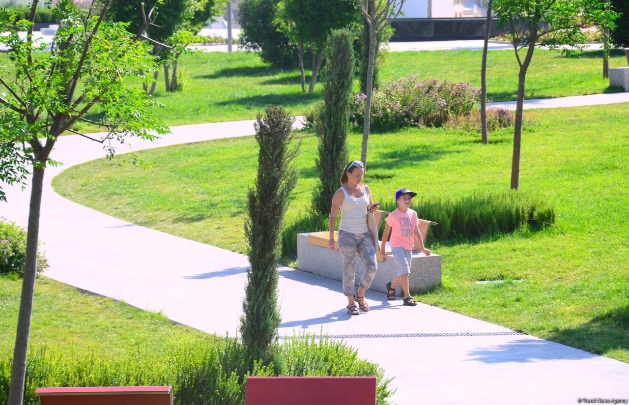 Bakının daha bir siması - Mərkəzi Park - FOTO