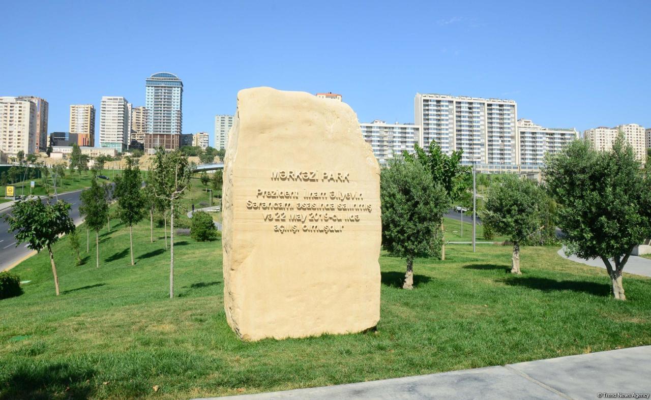 Bakının daha bir siması - Mərkəzi Park - FOTO