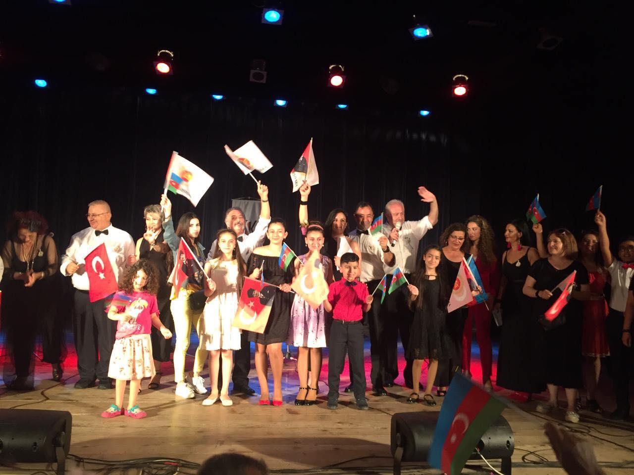 Gürcüstanda qala konsertə Azərbaycandan da iştirakçılar qatılıb - FOTO