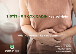 Sistit - ən çox qadın xəstəliyidir