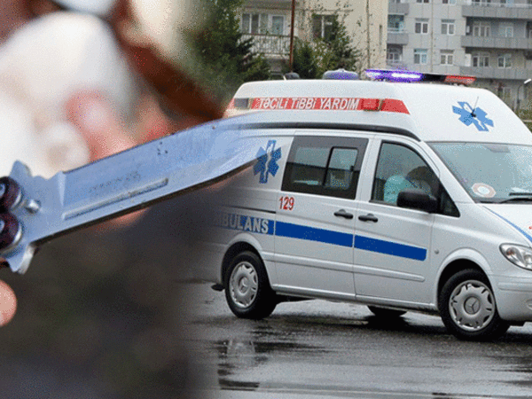 Bakıda metro qarşısında 51 yaşlı kişi bıçaqlandı