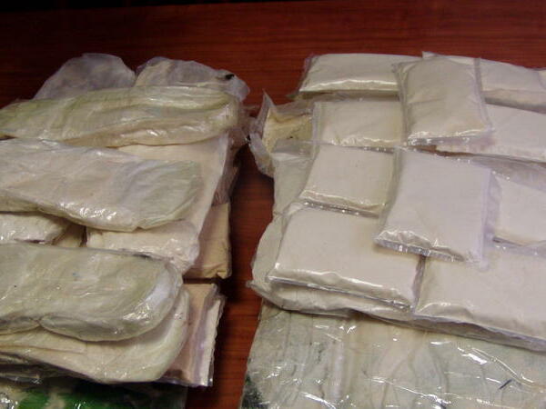 54 kiloqrama yaxın narkotik aşkarlandı