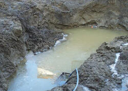 Əvvəl göl idi, indi həyətlər su altındadır - ŞİKAYƏT