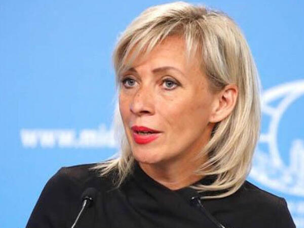 Zaxarova Departamentin bu qərarını lağa qoydu