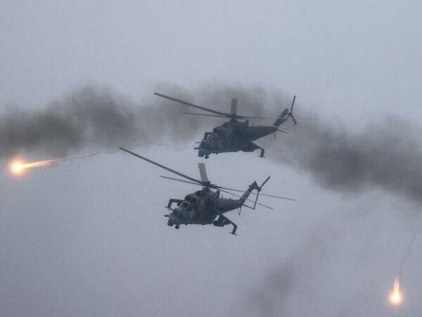 Ukrayna Rus helikopterini partlatdı