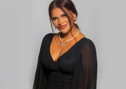 Əməkdar artist dərin yarıqlı libası ilə DİQQƏT ÇƏKDİ - <span class="color_red">VİDEO</span>