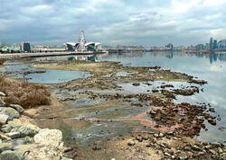 Xəzər dənizi geri çəkilir