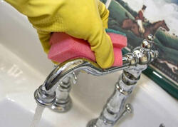 Nə sirkə, nə də soda: Ərpli kranı saniyələr içində parladır