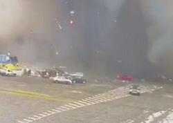 Xarkovda dağıntılar altında insanlar axtarılır