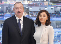 İlham Əliyev və Mehriban Əliyevа Moskvanın və Bütün Rusiyanın Patriarxı Kirill ilə görüşüblər