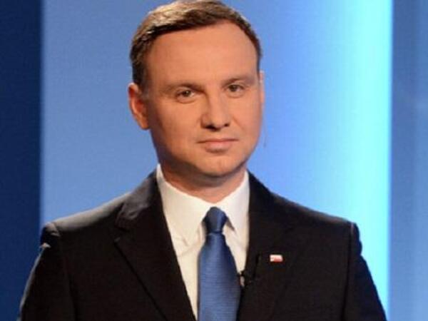 Andjey Duda İlham Əliyevə təbrik ünvanlayıb