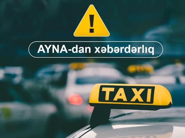 AYNA yollarla bağlı məlumat yaydı