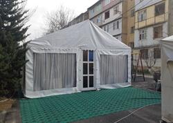 Güclü külək toy çadırını uçurtdu - <span class="color_red">VİDEO</span>