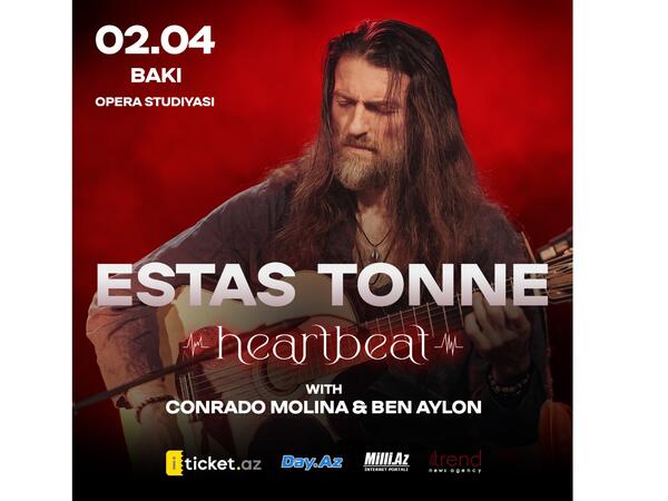 ESTAS TONNE ilk dəfə Azərbaycanı beynəlxalq Heartbeat turu çərçivəsində ziyarət edəcək!