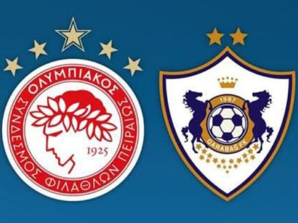 “Olimpiakos” və “Qarabağ”ın start heyəti