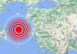 Egey dənizində son 48 saat ərzində 200-dən çox zəlzələ baş verib