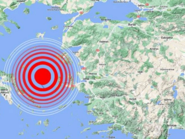 Egey dənizində son 48 saat ərzində 200-dən çox zəlzələ baş verib