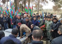 Birinci Qarabağ müharibəsinin şəhidi Tərlan Məmmədovun nəşinin qalıqları dəfn edilib - FOTO