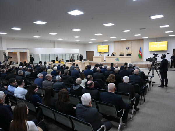 Ruben Vardanyanın təqsirləndirildiyi cinayət işinin məhkəmə baxışı davam etdirilib