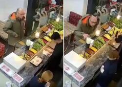 Restoran işçilərinin müştəri ilə zarafatı viral oldu - &quot;Ölmüşəm deyib qaçdı&quot; - <span class="color_red">VİDEO</span>