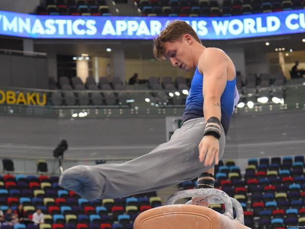 Bakıda idman gimnastikası üzrə Dünya Kubokunun sonuncu günü start götürüb - <span class="color_red">FOTOlar</span>